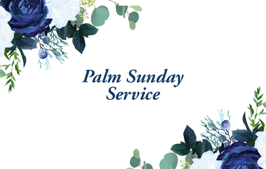 Palm Sunday News